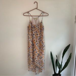 Gianni Bini Silky Floral High-low Dress